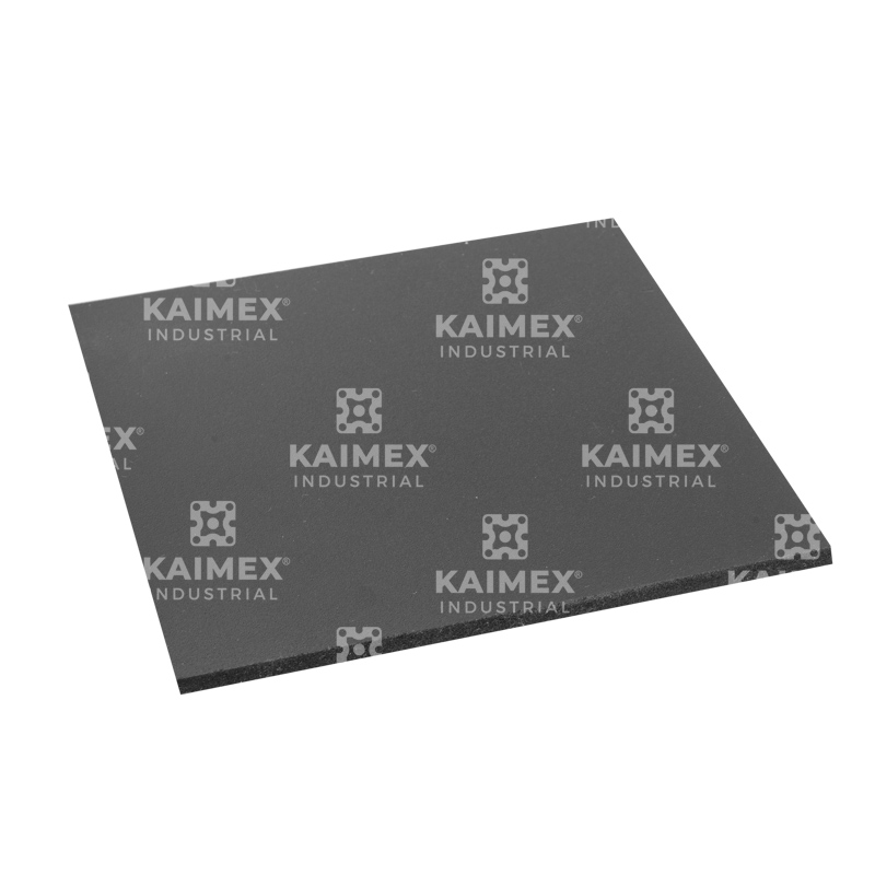 Hoja plastico PVC negro 6mm