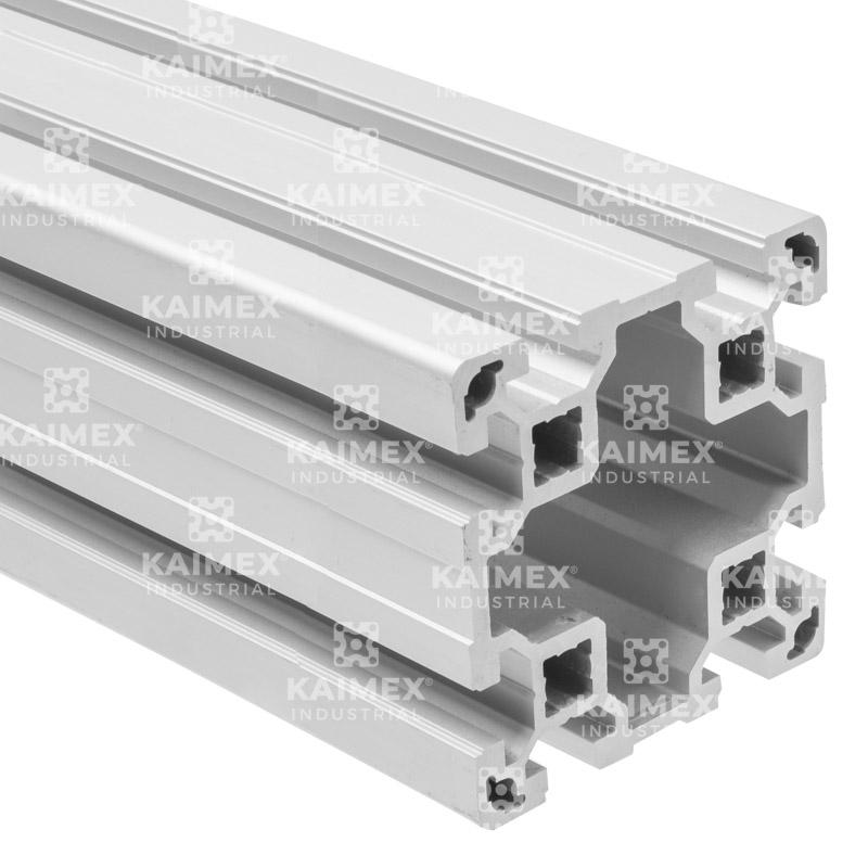 Perfil cuadrado 80x80 anodizado