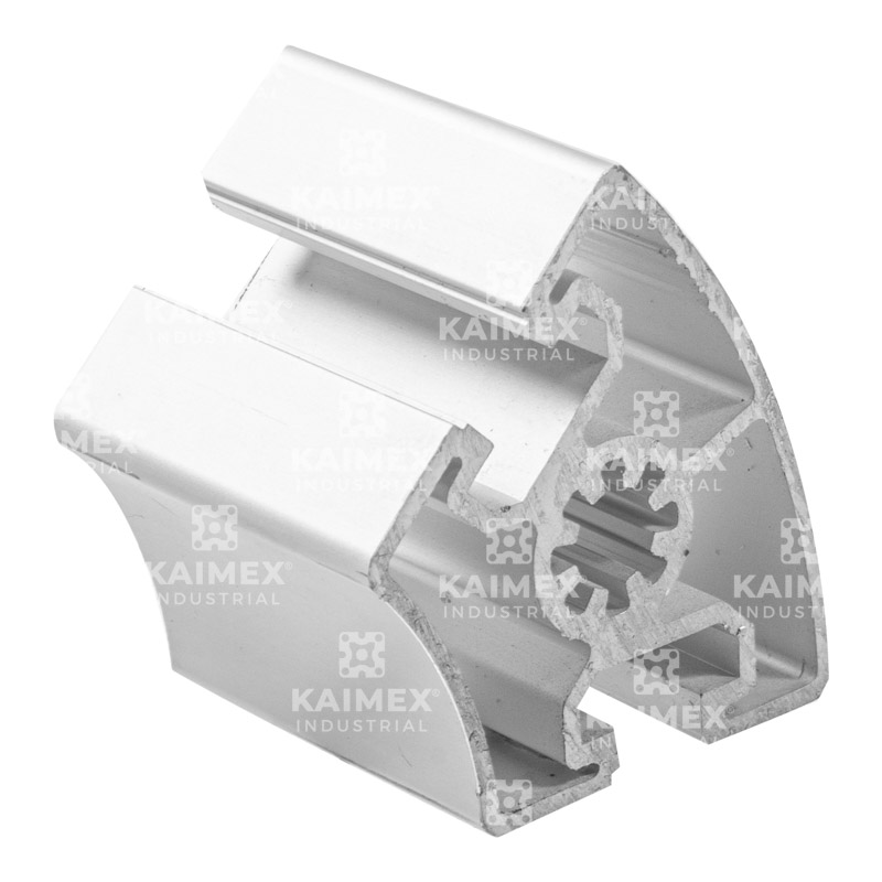 Perfil 45 grados 45x45 anodizado