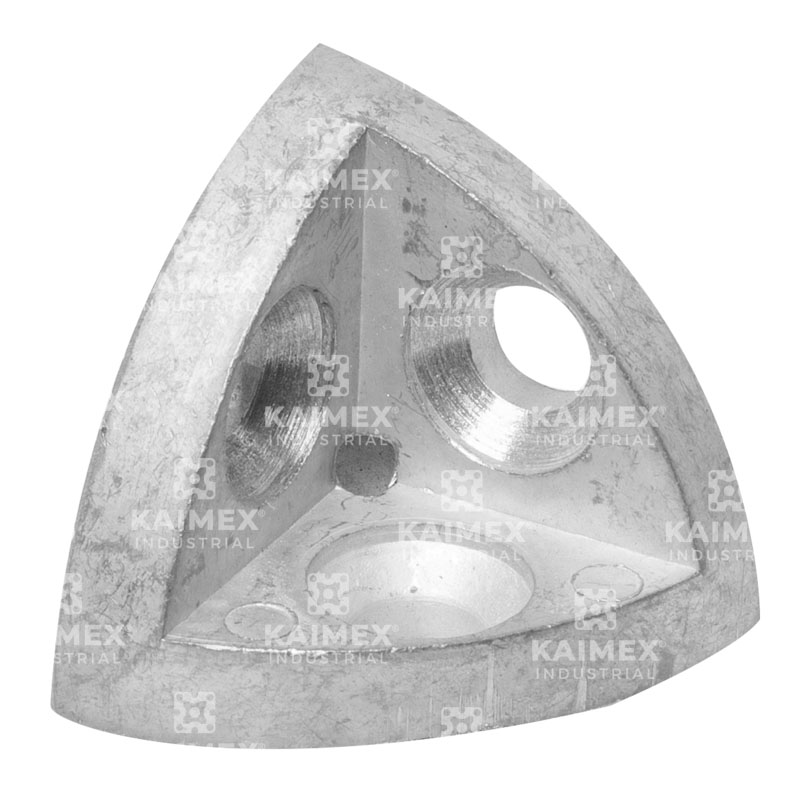 Esquinero R triple ESD p/perfil 40x40