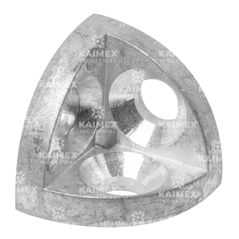 Esquinero R triple p/perfil 30x30