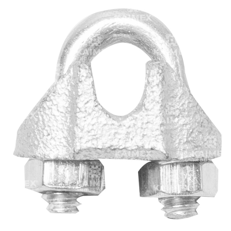 Perrito para sujetar cable acerado 1/8