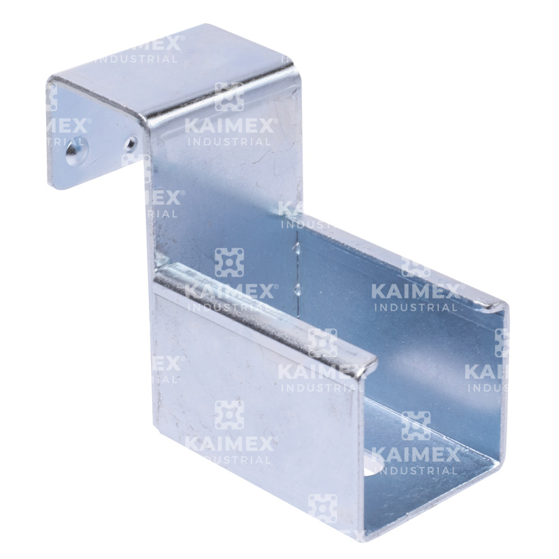 Union para riel c/tope alto 40mm