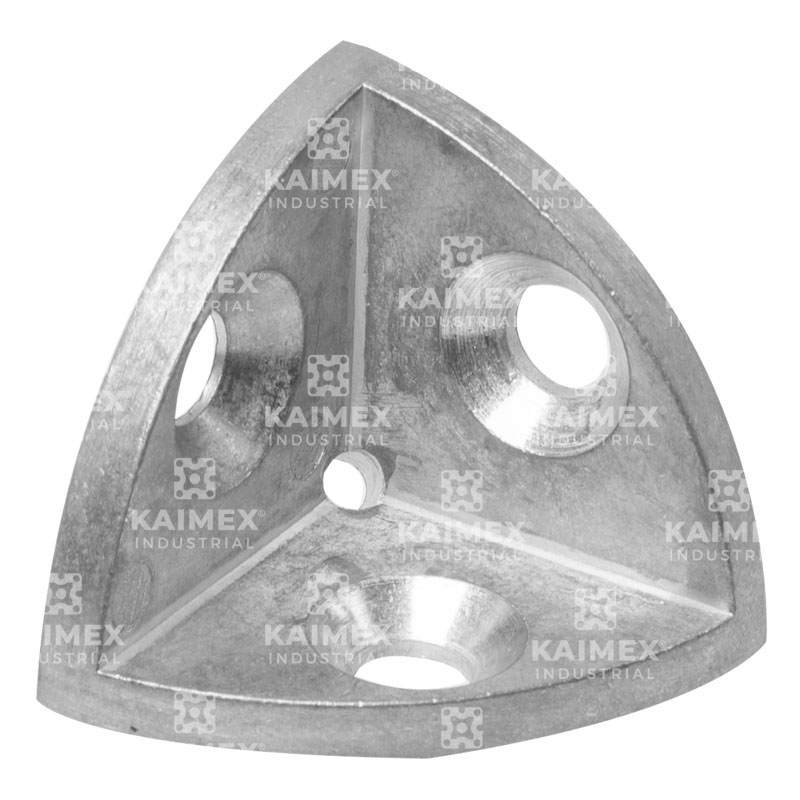 Esquinero C triple ESD p/perfil 40