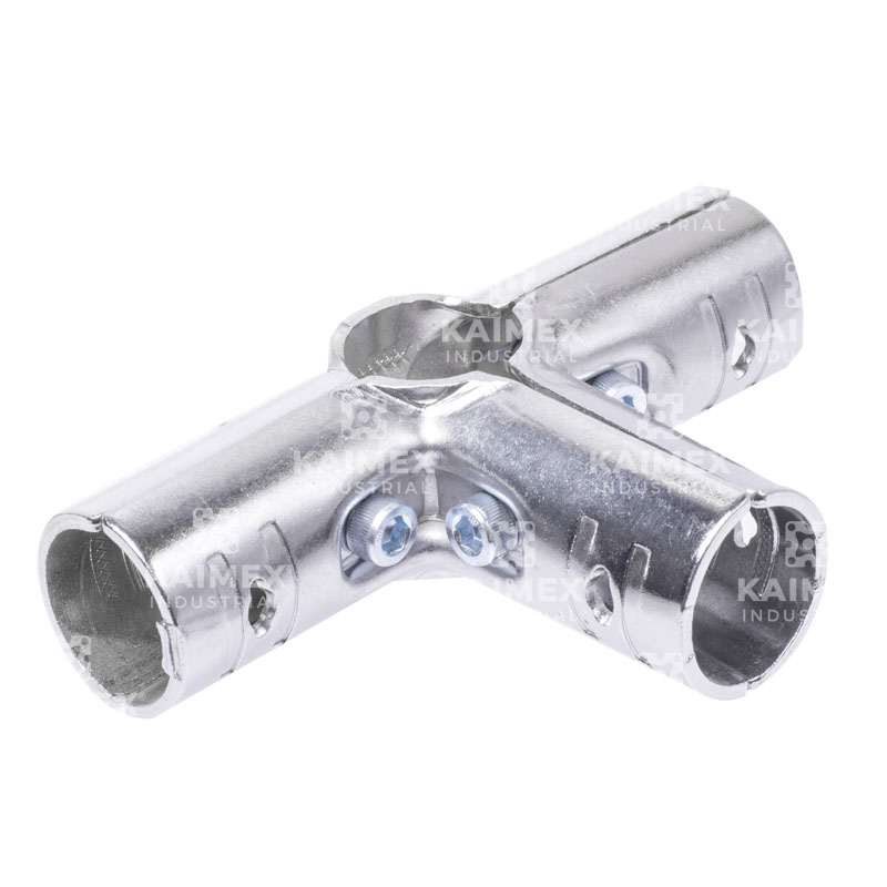 Union 4 direcciones cromada ESD