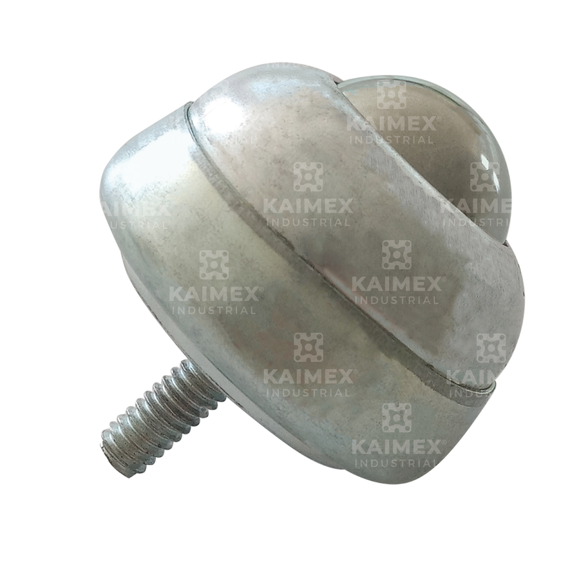 Rodillo esférico grande c/espiga redondo